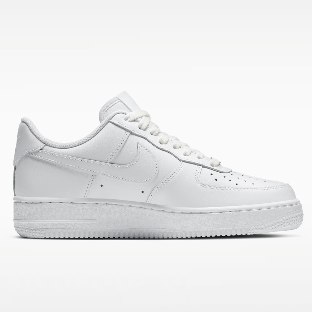 Nike All-White Low-Top Sneakers